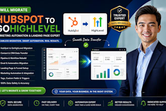 migrate hubspot to go high level marketing automation ghl landing page expert