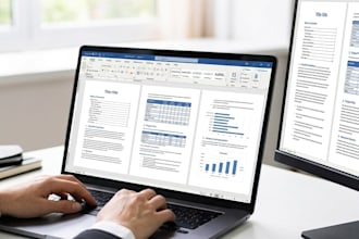 do professional ms word formatting and fast typing