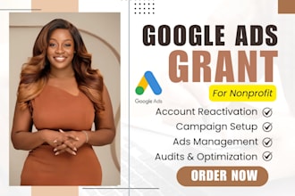 setup, manage, and optimize google ad grant for nonprofit