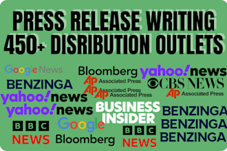do press release writing, pr distribution, submit press release, yahoo finance