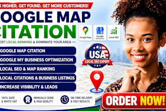 create 15,000 google maps citation for gmb local SEO gmb ranking