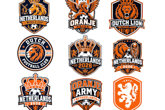 design a custom sports logo and brand identity