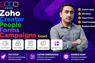 be your zoho creator zoho people zoho forms zoho campaigns expert