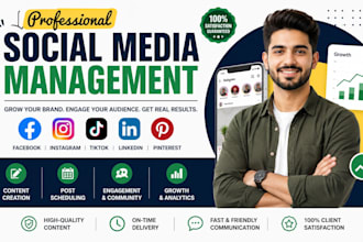 manage your social media accounts professionally
