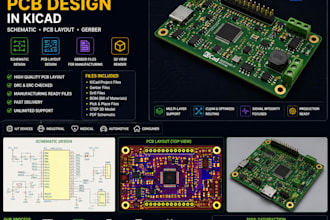 design professional pcb boards in kicad pcb design software