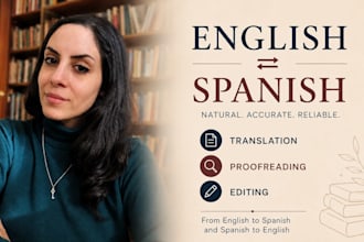 translate english to spanish and spanish to english