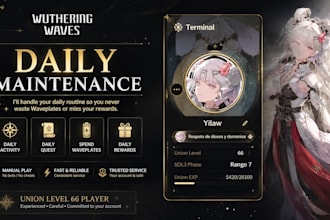 login and complete your daily quests in wuthering waves