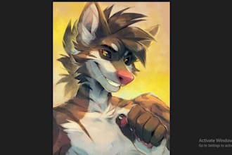 create custom furry avatar fursona 3d model