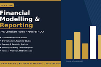 build a custom startup financial model and financial plan
