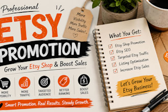 do etsy promotion for etsy shop marketing to grow etsy sales