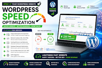 do wordpress speed optimization to increase page speed