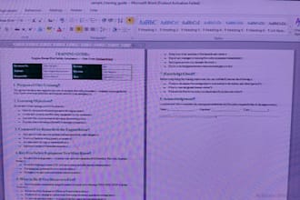 develop training materials and checklists for safety topics