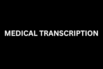 do medical transcription audio to text