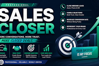be your sales closer high ticket closer sales representative and close more deal