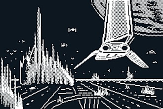 create pixel art background or illustration for your game