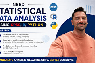 statistical data analysis using spss, r, python