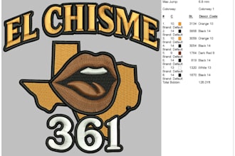 digitize your logo into dst, pes, emb embroidery files