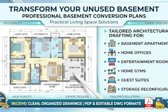 draw basement conversion plans basement remodel autocad floor plan