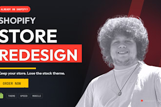 redesign and fix your shopify store for your automotive business
