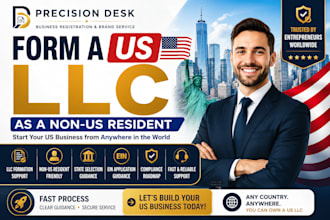 help you form a US llc as a foreign entrepreneur