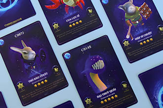 design card game, card frame design card box, board game for cards game art