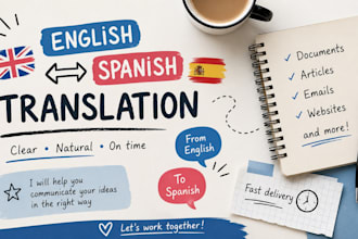 traduciré documentos entre inglés y español