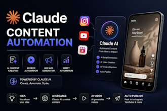 claude content automation claude higgsfield ai ugc ads instagram youtube ai vide