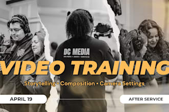 design professional social media graphics and event flyers