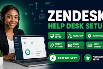 set up your zendesk trial into a working help desk workflow