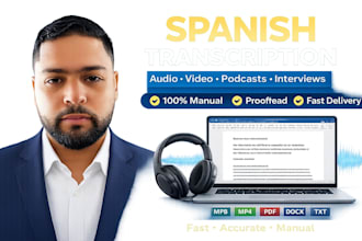 accurate spanish audio and video transcription