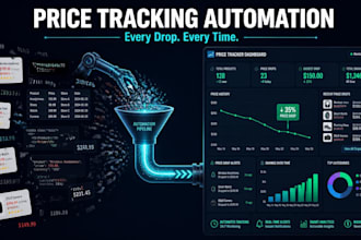 scrape amazon or shopify prices and stock data with python