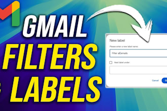 manage emails, create labels and organize your gmail