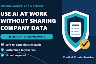 create your safe chatgpt and ai productivity playbook