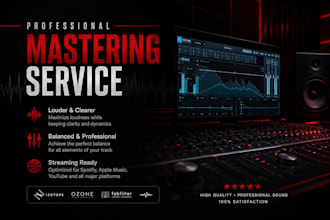 master your song to an industry standard