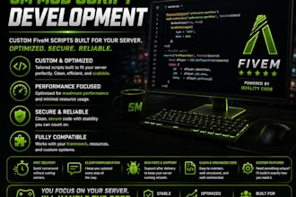 code custom fivem scripts for your qbcore or esx server