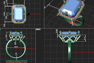modify, fix or edit your jewelry cad model