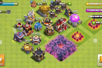 make a custom clash of clans private server with mods and unique features
