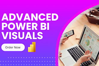 create interactive power bi dashboards and data visualizations