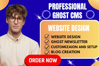 build ghost cms website customize ghost theme fix clone ghost newsletter blog