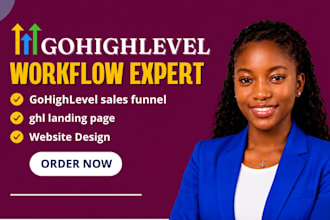 gohighlevel landing page gohighlevel sales funnel go highlevel website expert