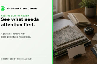 review your small business website and give practical next steps
