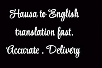 transcribe hausa audio to english text