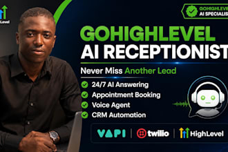gohighlevel ai receptionist gohighlevel voice agent ghl automation vapi ai