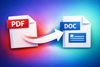 convert PDF, word, and excel files