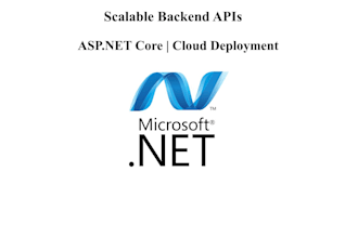build scalable backend apis using asp net core or fastapi