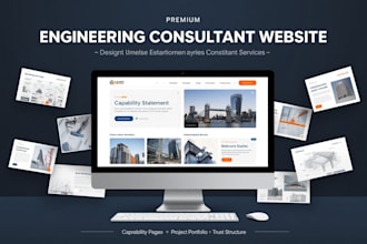 create engineering consultant website with capability pages and trust structure
