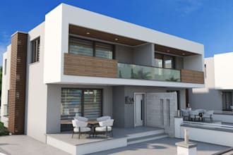 create photorealistic architectural 3d renderings for houses