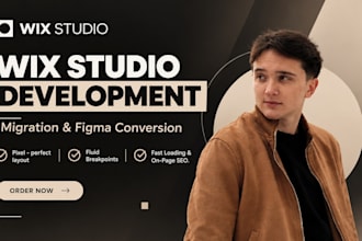 convert figma to wix studio, migrate, build pixel perfect wix website
