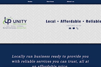 build a SEO one page website for your business