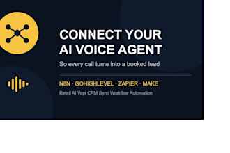 connect your ai voice agent to n8n, ghl and zapier